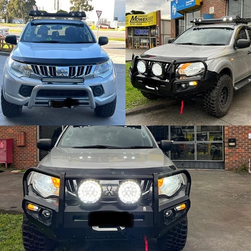 Buy Bull Bar For Mitsubishi Triton Mq Ykings X