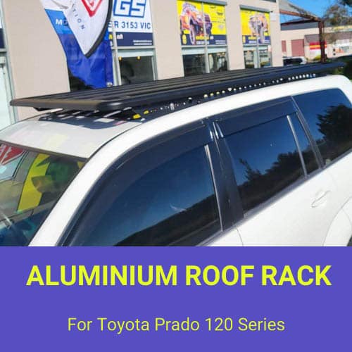 YKINGS Aluminium Platform Roof Rack For Toyota Prado 120 Series