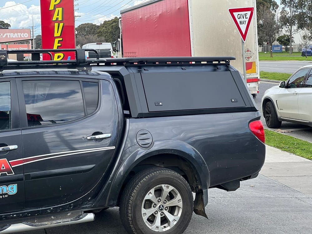 YKINGS Steel Tub Canopy For Mitsubishi Triton MN 20052014