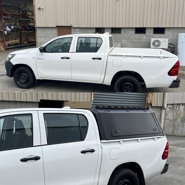 Buy Steel Tub Canopy For Toyota Hilux SR & SR5