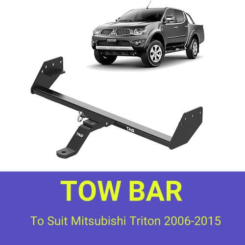 Price and purchase TAG Standard Duty Tow bar for Mitsubishi Triton 2006