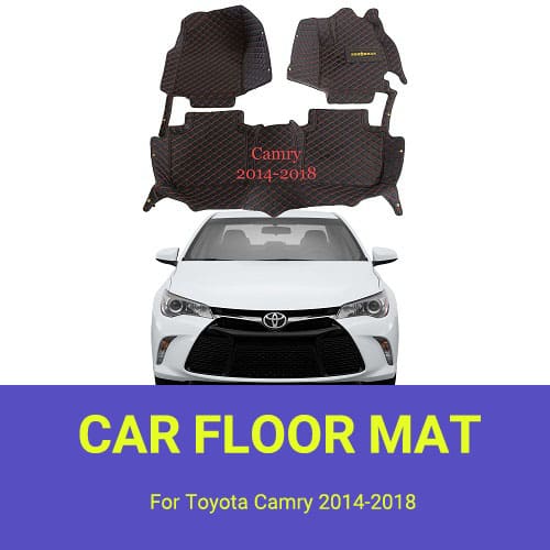 Buy 3D Moulded PU leather Waterproof Car Floor Mats For Toyota Camry